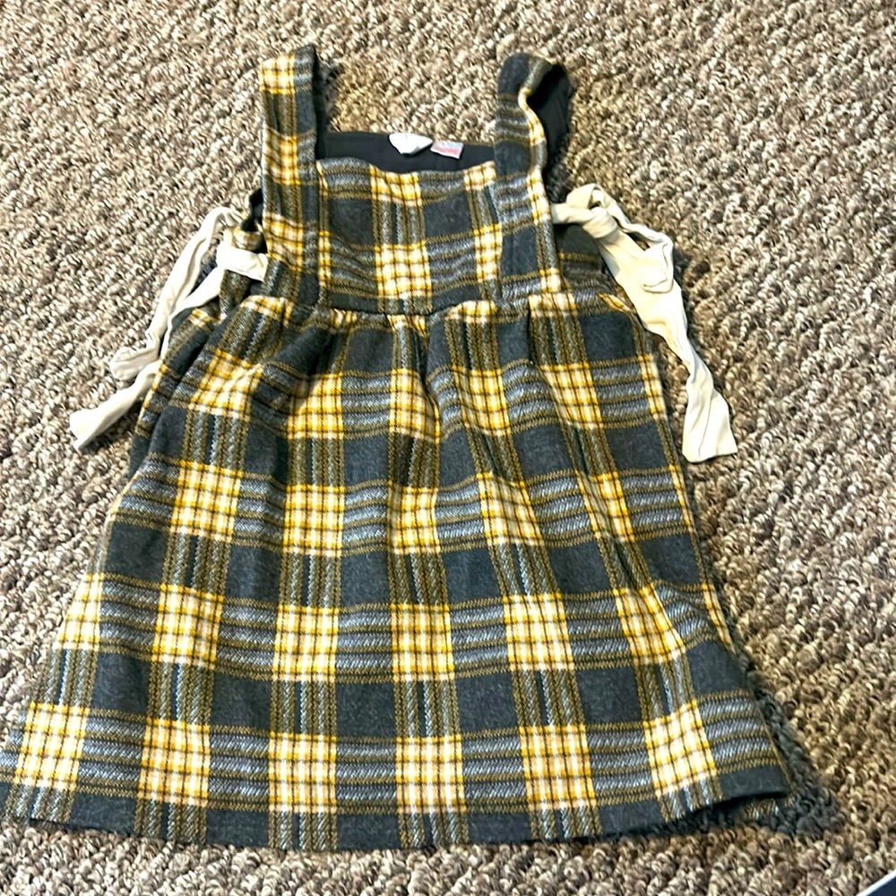 Zara Plaid Sleeveless Dress
